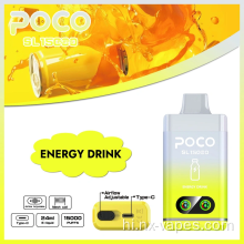 POCO SL 15000 पफ्स डिस्पोजेबल वाइप थोक